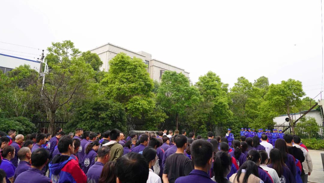 以練筑防 | 湘聯(lián)電纜大型消防演練圓滿完成！